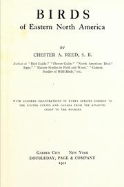 Cover of: Birds of eastern North America by Chester A. Reed