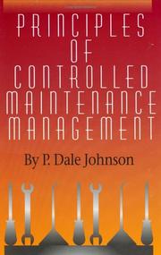 Cover of: Principles of Controlled Maintenance