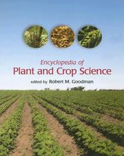 Cover of: Encyclopedia of Plant and Crop Science (Print)