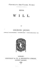 Cover of: Will.