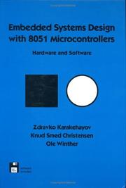 Embedded Systems Design with 8051 Microcontrollers by Zdravko Karakehayov