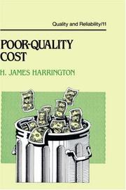 Poor-quality cost by H. J. Harrington