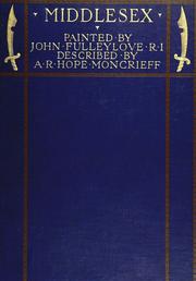 Cover of: Middlesex by A. R. Hope Moncrieff
