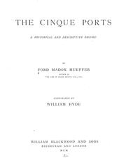 Cover of: The Cinque Ports by Ford Madox Ford