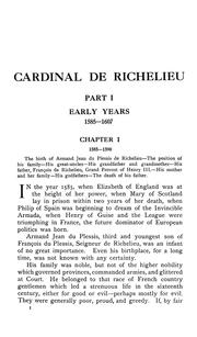 Cover of: Cardinal de Richelieu