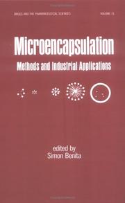 Cover of: Microencapsulation: methods and industrial applications