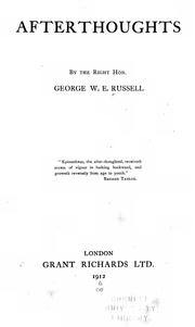 Afterthoughts by George William Erskine Russell