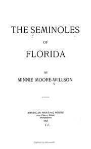 Cover of: Seminoles of Florida