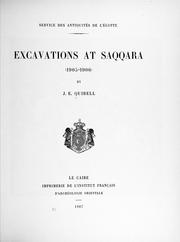 Cover of: Excavations at Saqqara, 1905-1906.