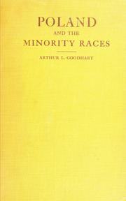 Cover of: Poland and the minority races