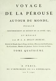 Cover of: Voyage de La Pérouse autour du Monde by Jean-François de Galaup, comte de Lapérouse