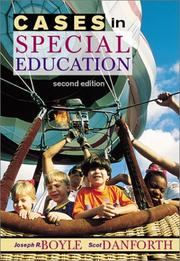 Cases in special education by Joseph R. Boyle