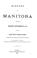 Cover of: History of Manitoba