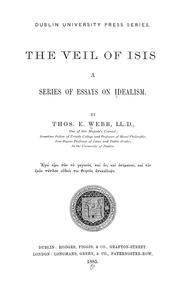 Cover of: The veil of Isis by Webb, Thomas E.