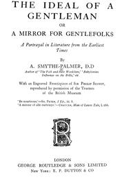 Cover of: The ideal of a gentleman by Abram Smythe Palmer