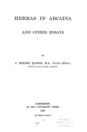Cover of: Hermas in Arcadia: and other essays