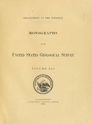 Cover of: Glacial formations and drainage features of the Erie and Ohio basins. by Frank Leverett