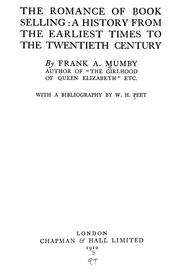 Cover of: The romance of book selling by Frank Arthur Mumby