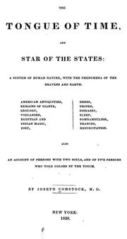 Cover of: The tongue of time, and star of the states