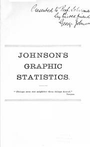 Cover of: Johnson's graphic statistics of Canada.