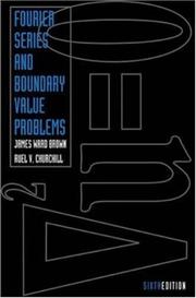 Cover of: Fourier series and boundary value problems by James Ward Brown