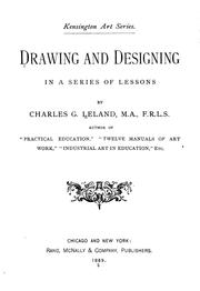 Cover of: Drawing and designing in a series of lessons