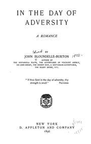 Cover of: In the day of adversity by John Bloundelle-Burton