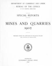 Cover of: Mines and quarries 1902.