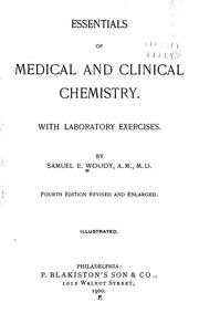 Cover of: Essentials of medical and clinical chemistry.: With laboratory exercises.