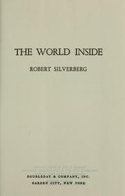 Cover of: The world inside.