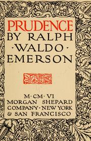 Cover of: Prudence