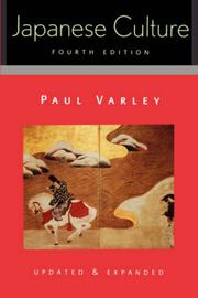 Cover of: Japanese Culture by H. Paul Varley