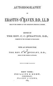 Cover of: Autobiography of Erastus O. Haven... by E. O. Haven