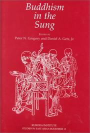 Cover of: Buddhism in the Sung (Studies in East Asian Buddhism, no. 13) by 