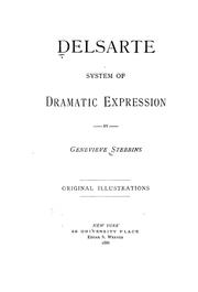 Cover of: Delsarte system of dramatic expression