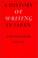 Cover of: History of Writing in Japan