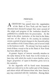 A history of the Bank of New York, 1784-1884 by Henry Williams Domett