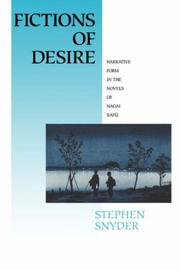 Cover of: Fictions of Desire by Stephen Snyder