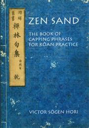 Cover of: Zen Sand by Victor Sogen Hori