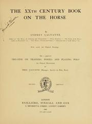 Cover of: xxth century book on the horse | Sydney Galvayne