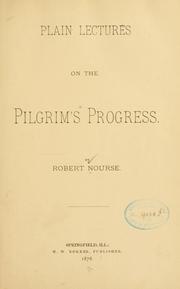 Cover of: Plain lectures on the Pilgrim's progress