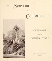 Cover of: Gleanings from the Golden state. by Elvira Haskins Holloway