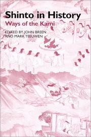 Cover of: Shinto in History: Ways of the Kami