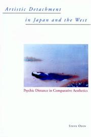 Cover of: Artistic Detachment in Japan and the West: Psychic Distance in Comparative Aesthetics