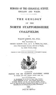 Cover of: The geology of the north Staffordshire coalfields.