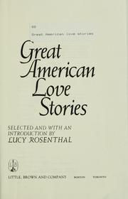 Cover of: Great American love stories