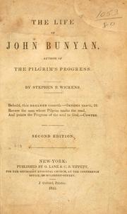 Cover of: The life of John Bunyan: author of The pilgrim's progress.