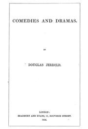 Cover of: Comedies and dramas. by Douglas William Jerrold