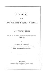 Cover of: History of the Second Massachusetts regiment of infantry