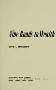 Cover of: Nine roads to wealth